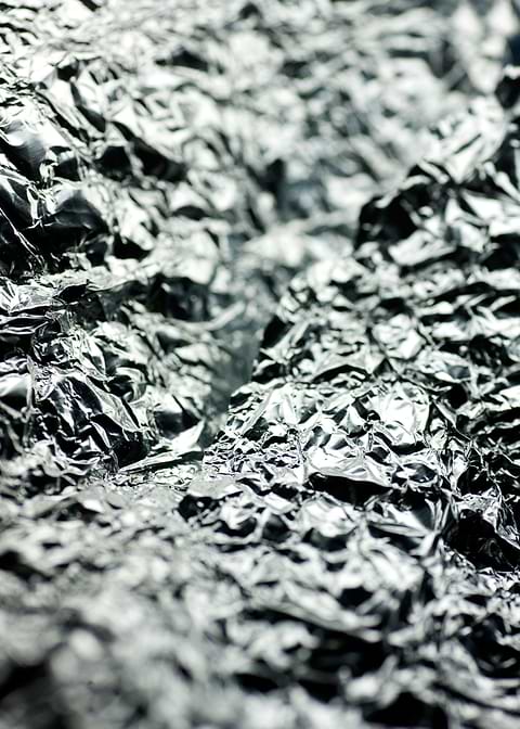 Allu folie macro abstract