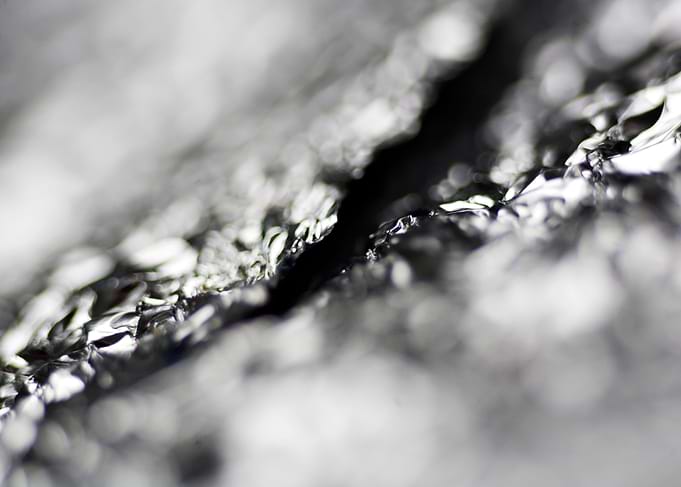 Allu folie macro abstract
