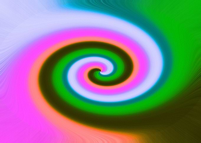 Colorful Twirl Effects