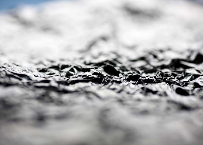 Allu folie macro abstract