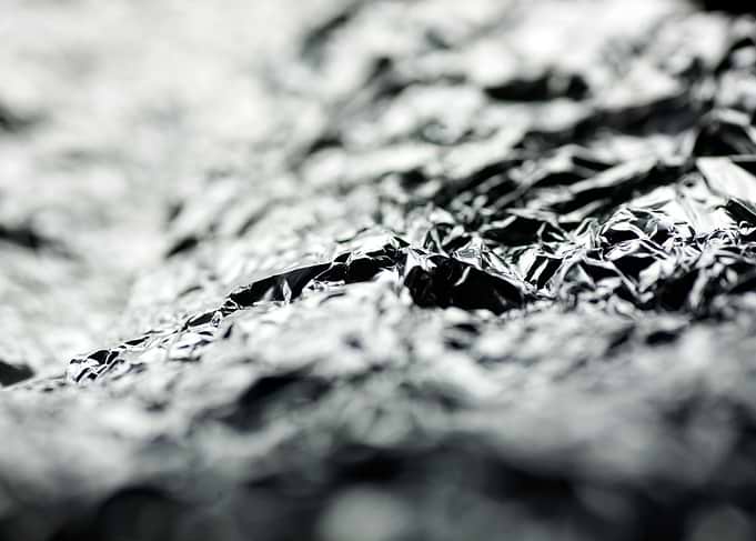 Allu folie macro abstract