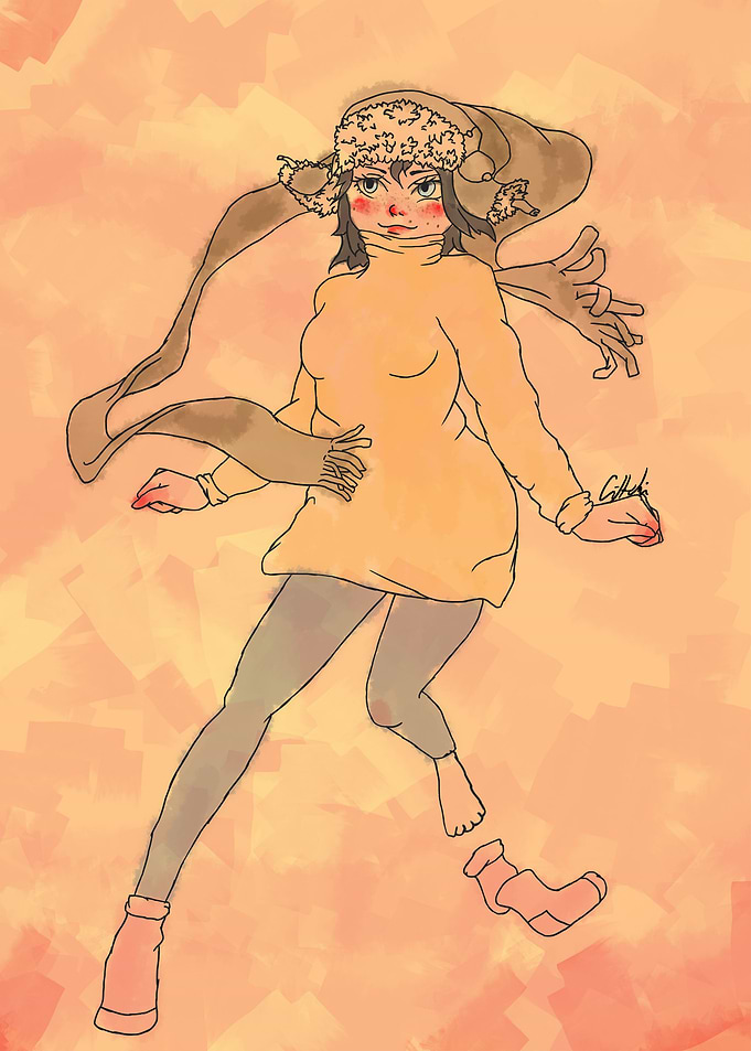 Floating around