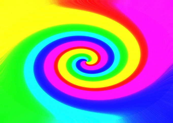 Colorful Twirl Effects