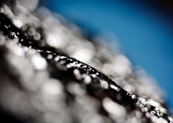 Allu folie macro abstract