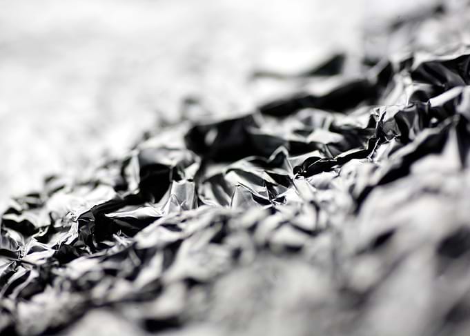 Allu folie macro abstract