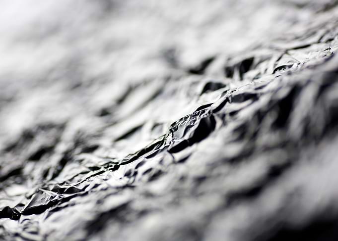 Allu folie macro abstract