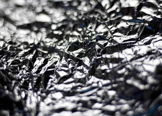 Allu folie macro abstract