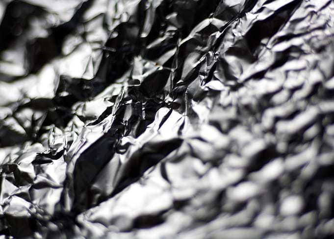 Allu folie macro abstract