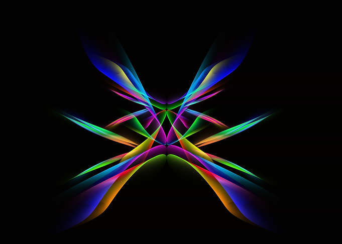 Colorful shape design