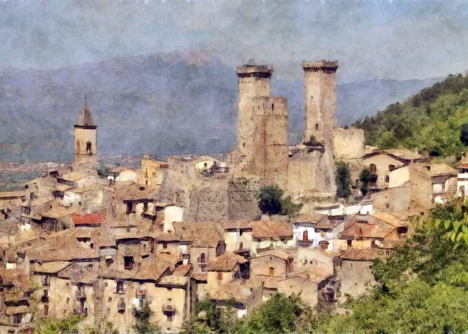Pacentro Italy