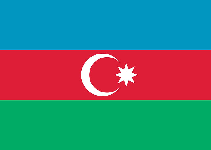 Azerbaijan Flag