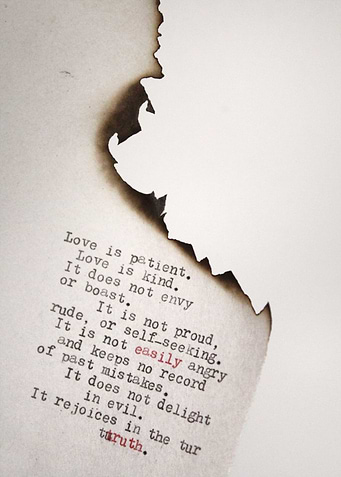 Love is patient
