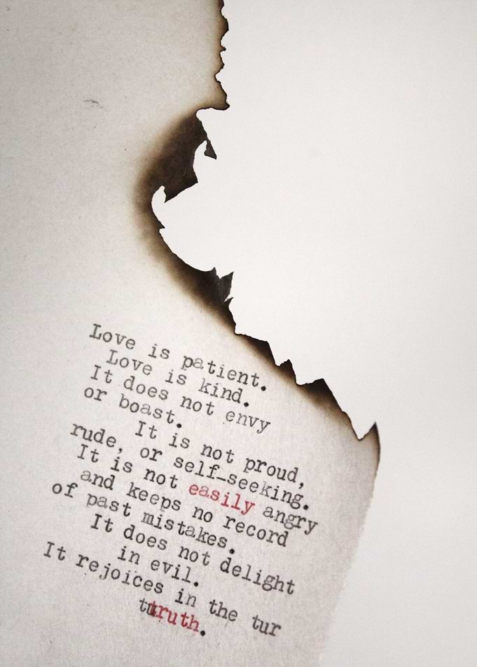 Love is patient