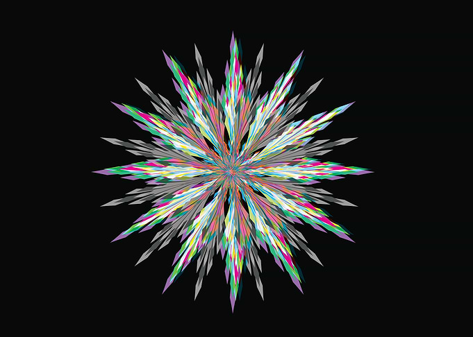 Colorful shape design