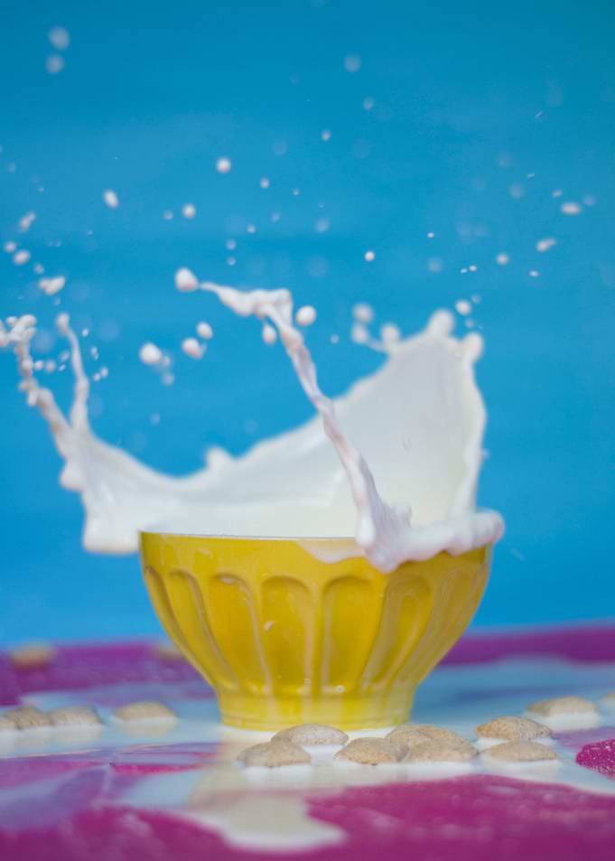Milk splash