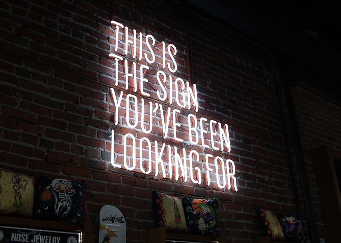 This is the sign