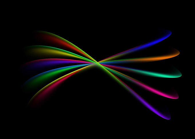 Colorful shape design