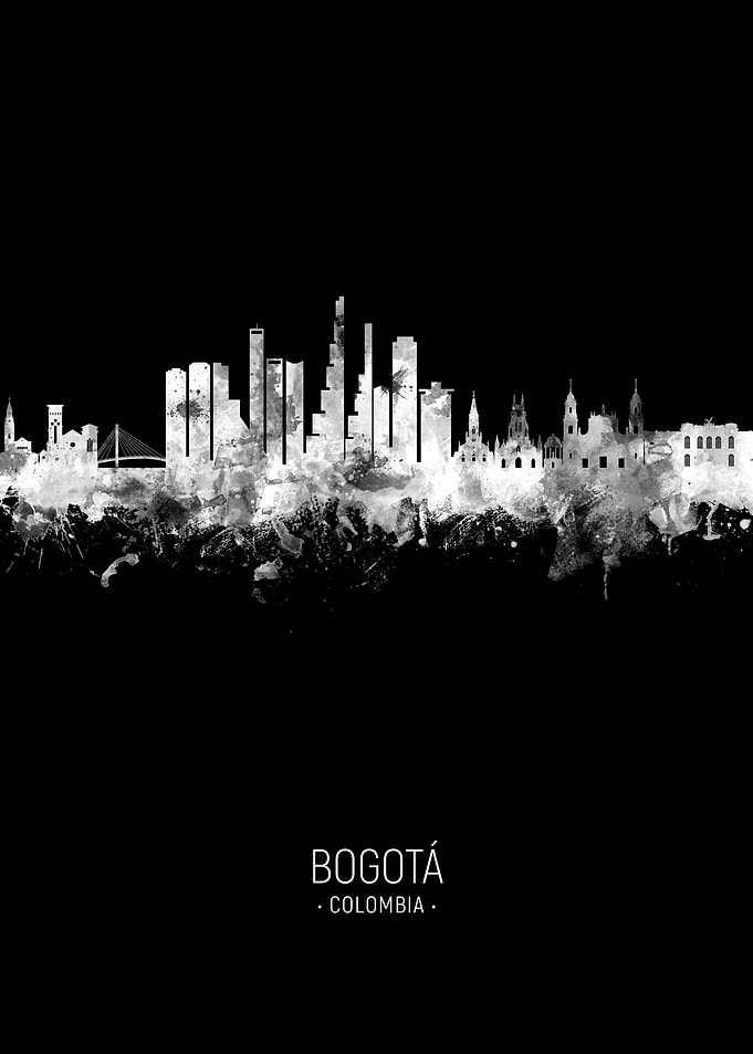 Bogota Colombia Skyline