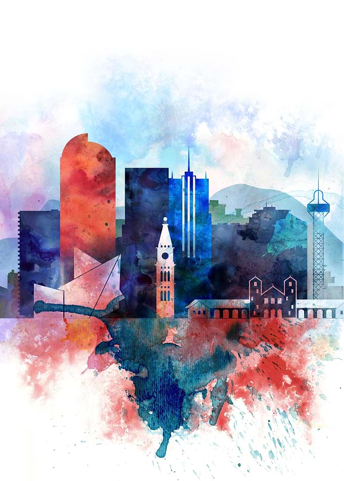 Denver Colorado Skyline
