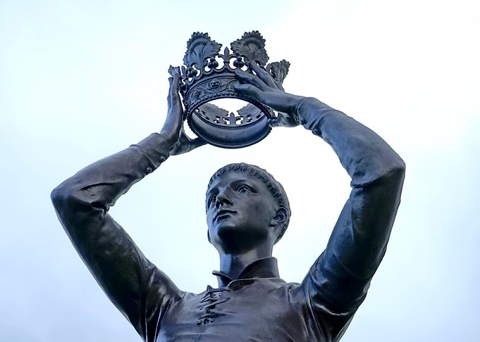 King Lear statue