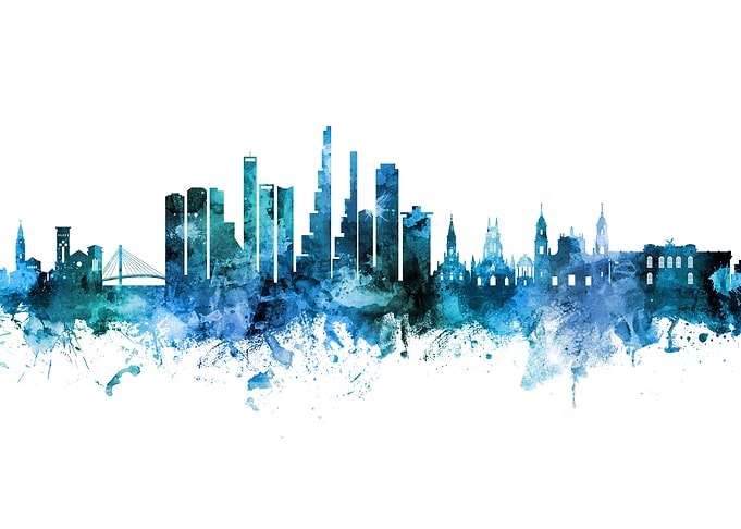 Bogota Colombia Skyline