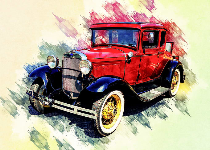Vintage car