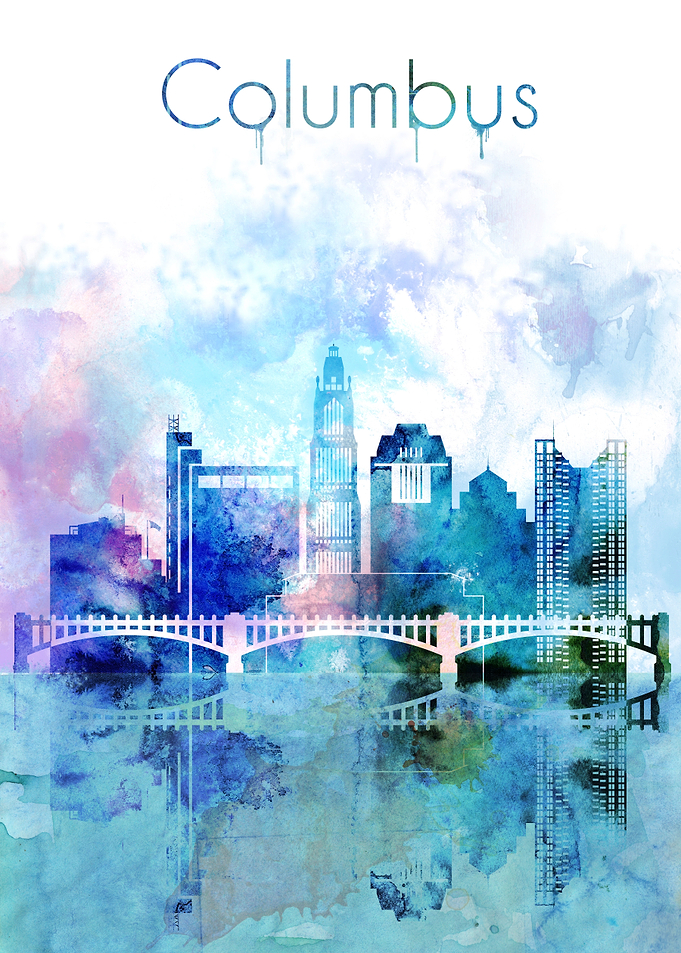 Columbus Ohio Skyline