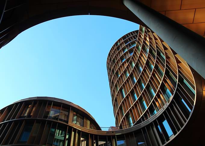 Low angle perspective
