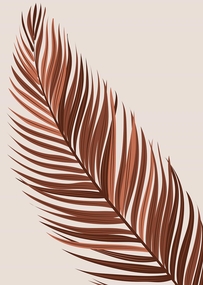 Tropical Leaf Print