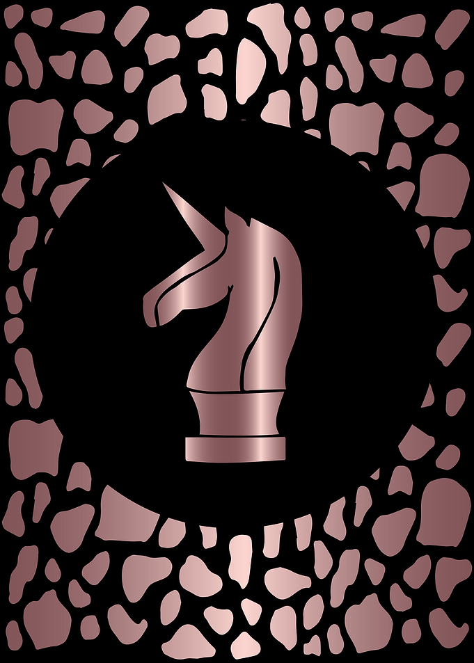 Rose Gold Unicorn 6