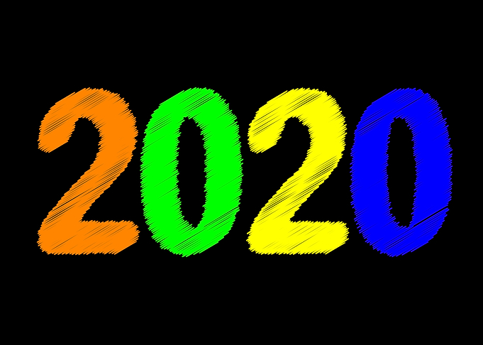 Black 2020 Chalkboard New