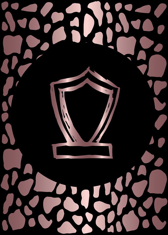 Rose Gold Trophy 5