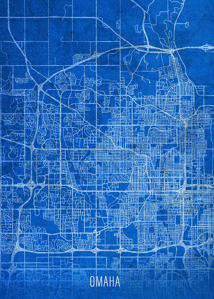 Omaha Nebraska City Street