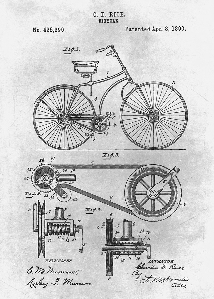 No005 1890 Bicycle