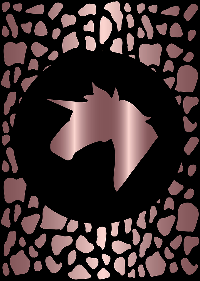 Rose Gold Unicorn 1