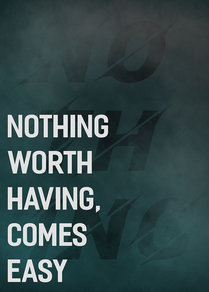 Nothing in life