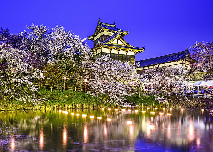 Koriyama Castle in Japan