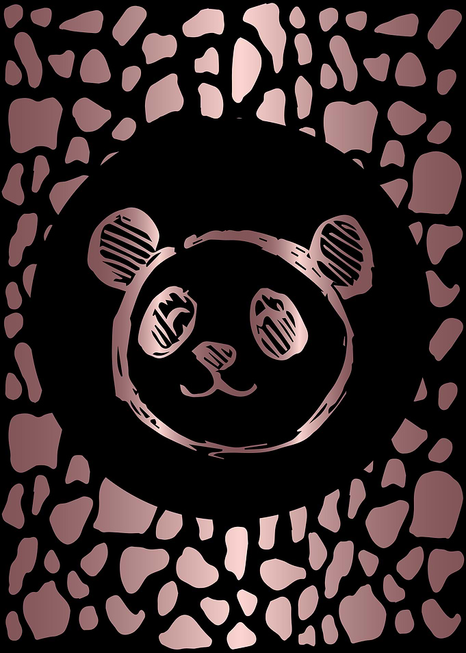 Rose Gold Panda 5