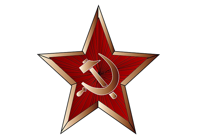 Soviet Officer Metal Cap