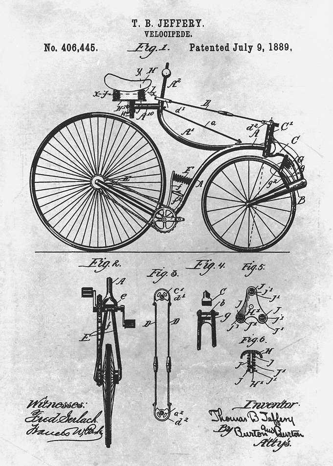 No007 1889 Velocipede