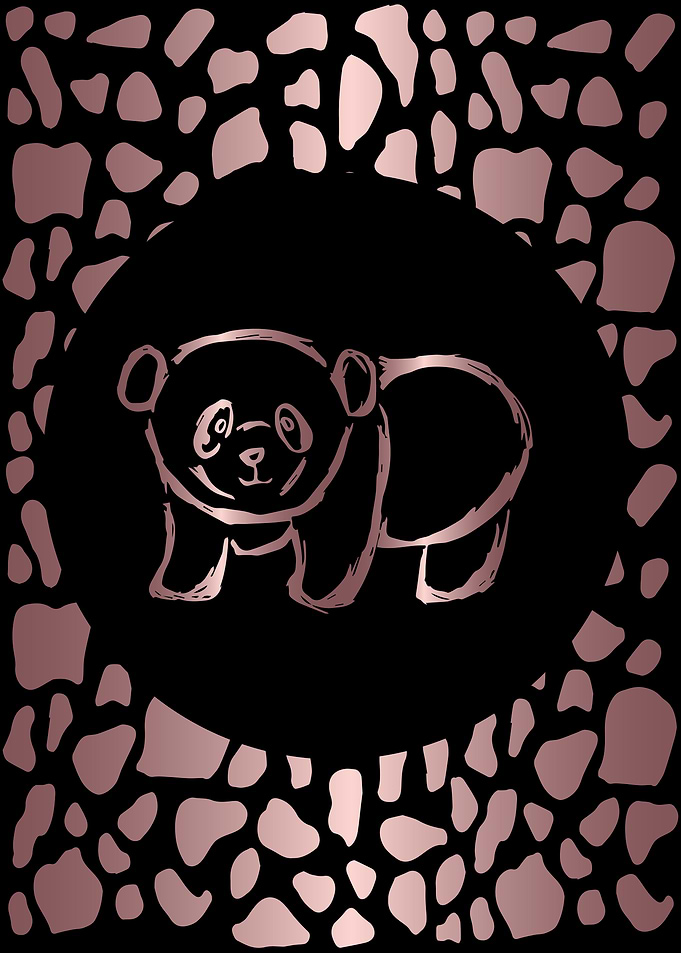 Rose Gold Panda 6