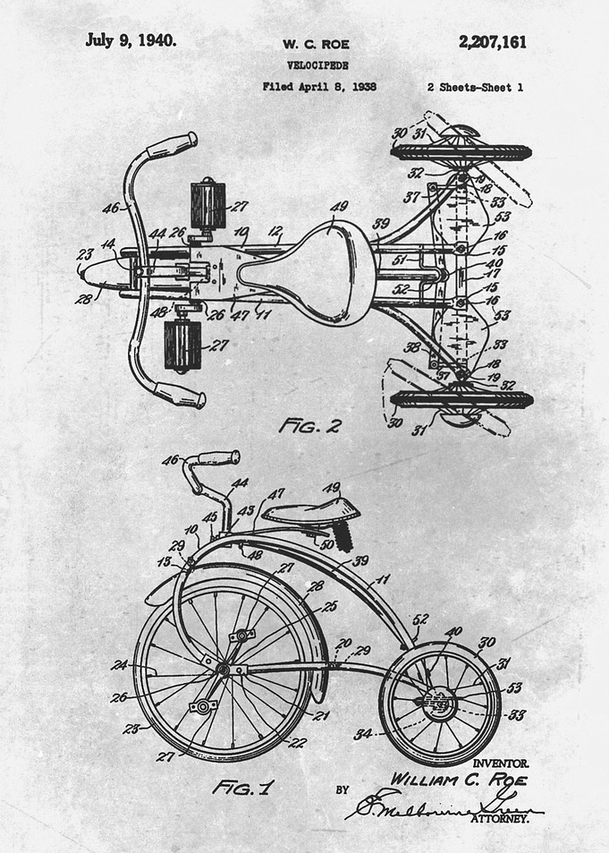 No008 1938 Velocipede