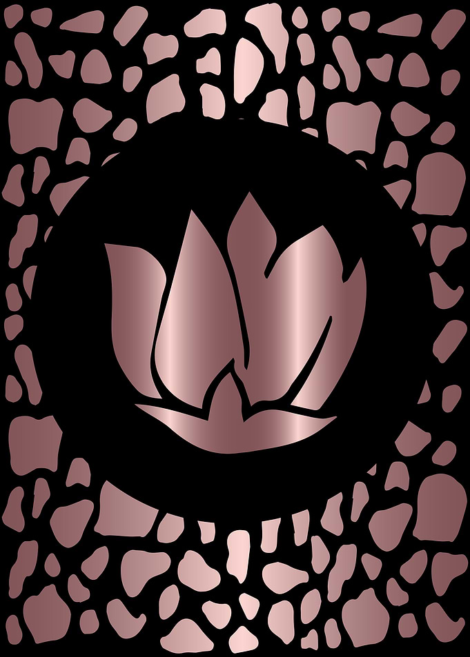 Rose Gold Flower 4