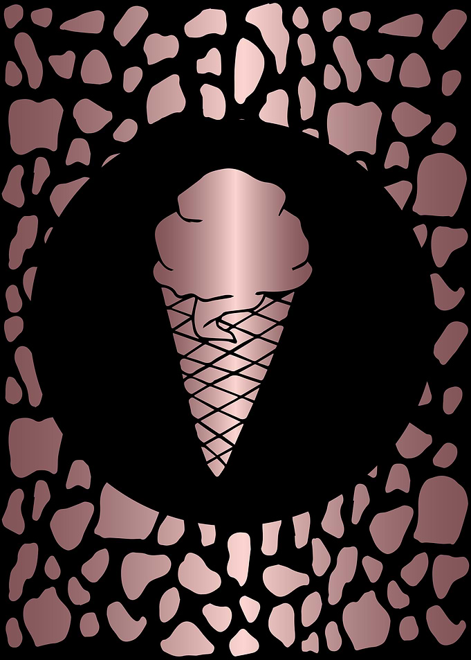 Rose Gold Ice Cream 8