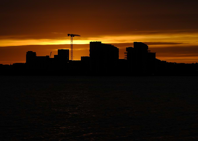 City sunrise