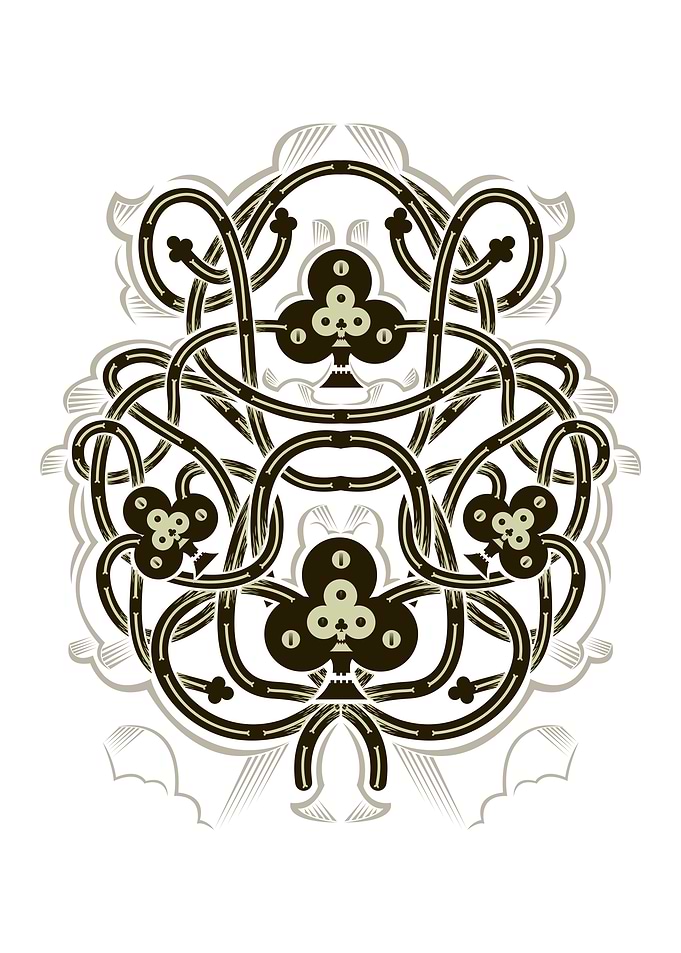 Clubs Playing Card