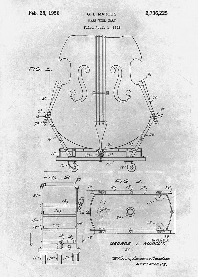 No083 Bass viol