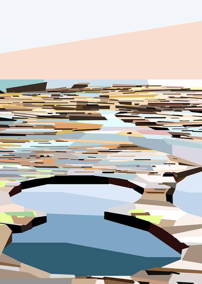 Geometric Figure 8 Pools