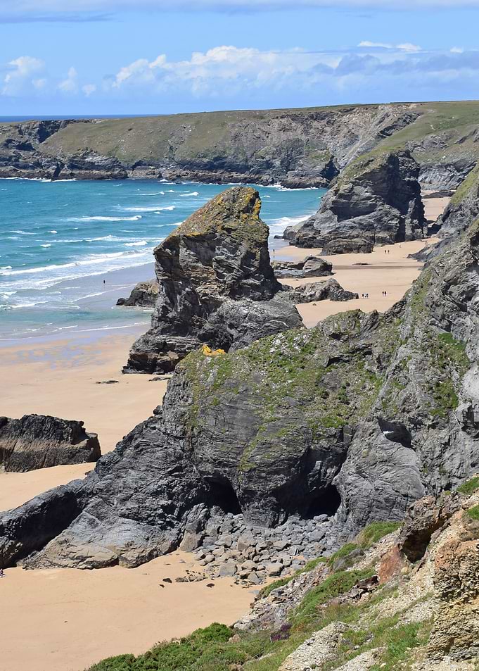 Bedruthan Steps Cornwall