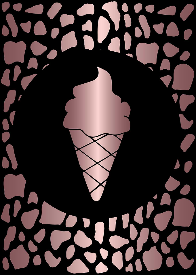 Rose Gold Ice Cream 4